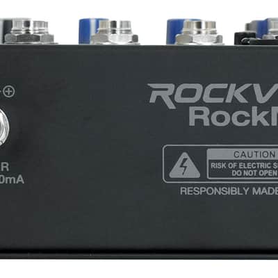 Rockville ROCKMIX 8 Channel Mixer w USB Recording Interface+Compressor+Bluetooth image 5