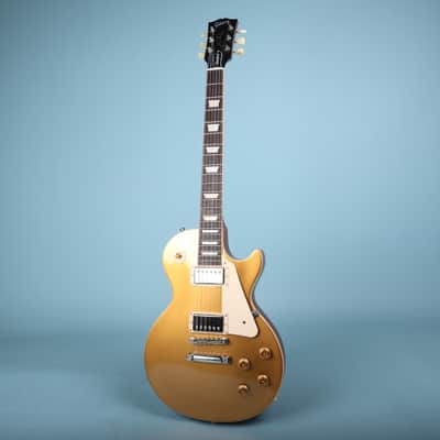 2019 Gibson Les Paul Standard Goldtop Electric Guitar image 2