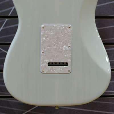 Fender Artist Kenny Wayne Shepherd Stratocaster Transparent Faded Sonic Blue Electric Guitar Case image 2