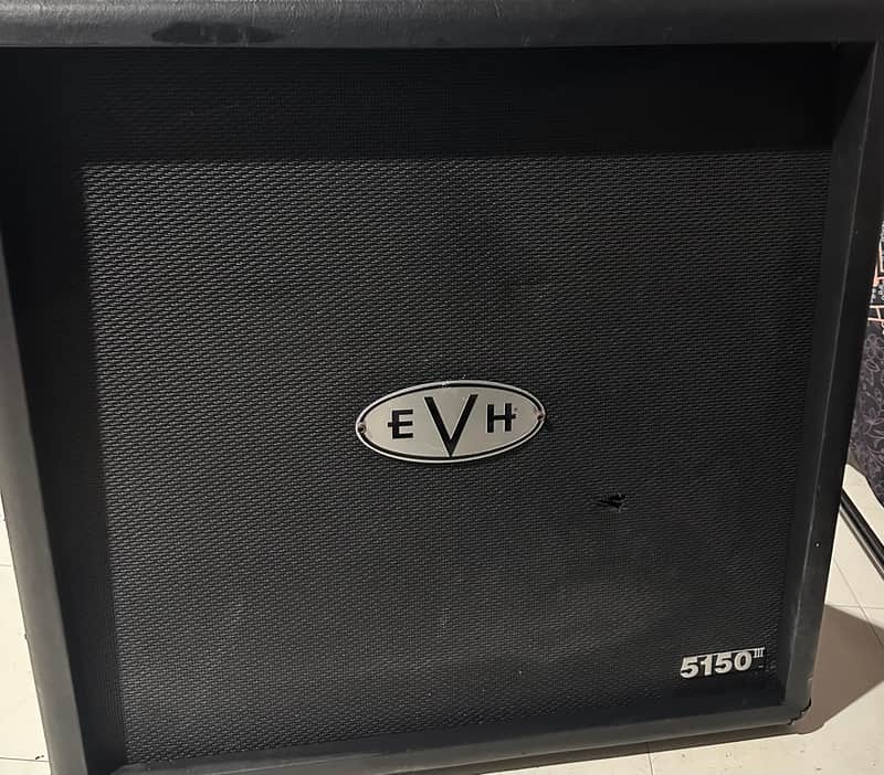 EVH 5150 III 412ST 4x12 100 Watt Guitar Cabinet 2000’s - Black Tolex image 1