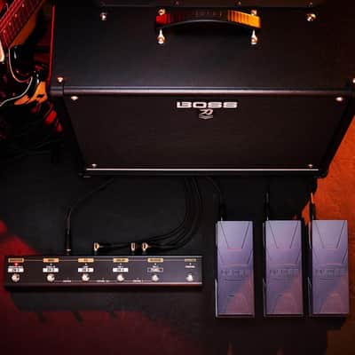 Boss GA-FC EX Expanded Floor Foot Controller Bundle w/2x Strukture S6P48 Wove... image 6