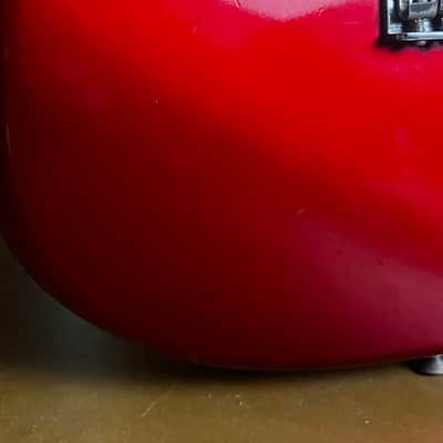 Tokai “Goldstar Sound” MIJ Stratocaster – Candy Apple Red – Early 1980s w/ Vintage Ibanez Hardcase image 7
