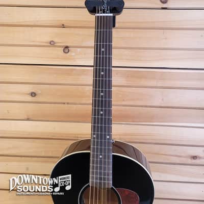 Epiphone Blues King Studio Acoustic-Electric Concert Guitar with Epiphone Gig Bag - Dark Burst image 4