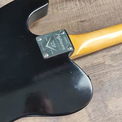 MyDream Partcaster Custom Built - Light Relic Black Thinline CuNiFe image 9