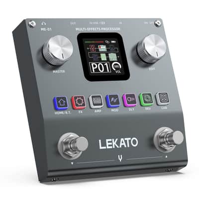 LEKATO Multi Effects Guitar Pedal Effect with 6 Effects Modules 80 Presets 20 IRs BT Audio Headphone Output image 10