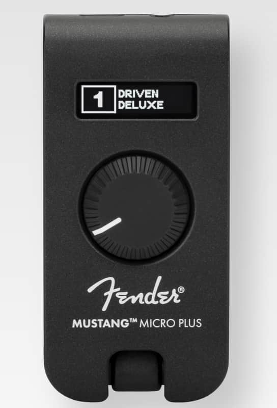 Fender Mustang Micro Plus Digital Amp with 50 Amp and Effect Models - Black image 1