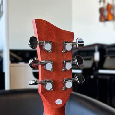 Jay Turser JTA53 3/4 Acoustic Guitar - Blackwood Fingerboard, Satin Red image 8