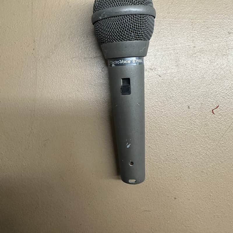 1970s Electro-Voice 671A Handheld Cardioid Dynamic Microphone …