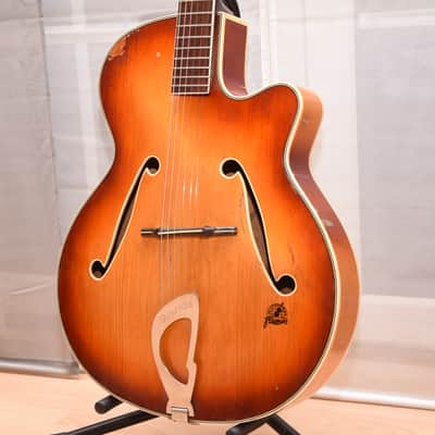 Framus Florida 5/61 – 1960 German Vintage Archtop Guitar Gitarre / real relic image 1