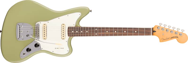 Fender Player II Jaguar Rosewood FB Birch Green image 1