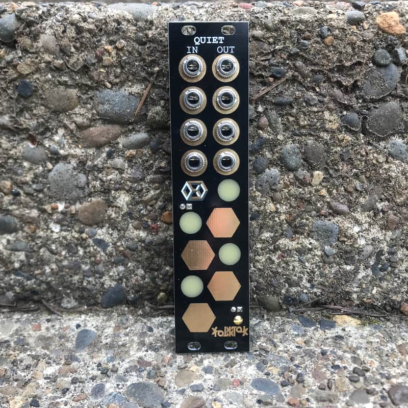 Folktek Quiet 2018 - Black and Gold image 1