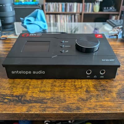 Antelope Audio Zen Go Synergy Core USB Type-C Audio Interface 2021 - Present - Black image 2