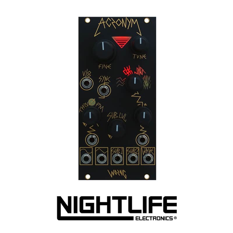 Immagine WORNG Electronics Acronym - Black - 1