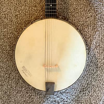 Unbranded maybe Washburn 6 string C-1920  Banjo  Natural image 1