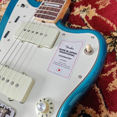 *NEW IN BOX* 2026 Fender Japan Traditional II Late '60s Jazzmaster Ocean Turquoise Metallic with Matching Headstock, MIJ JD26 image 6