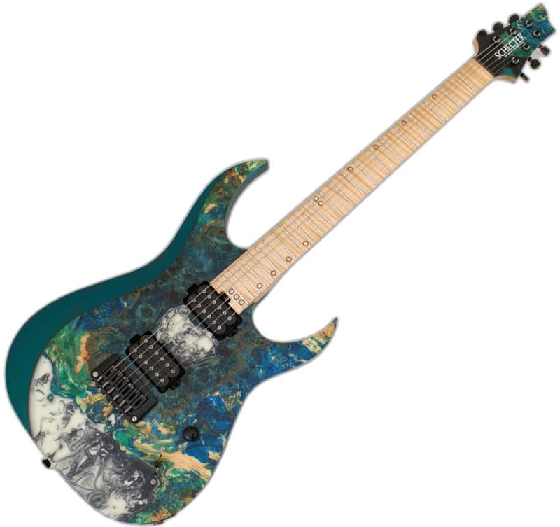 Schecter USA Sunset Extreme 6 Stabilized Top Electric Guitar image 1