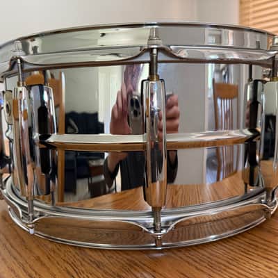 Pearl Sensitone 6.5x14 Steel Shell Snare Drum image 2
