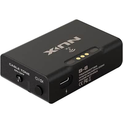 New NUX B-8 Professional 2.4GHz Guitar and Bass Wireless System image 6