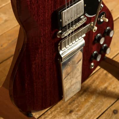 Gibson Custom 1964 SG Standard Reissue w/Maestro Vibrola | Cherry Red - VOS image 6