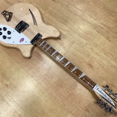 Rickenbacker 360/12 12-String 21-Fret Version Electric Guitar MapleGlo imagen 7