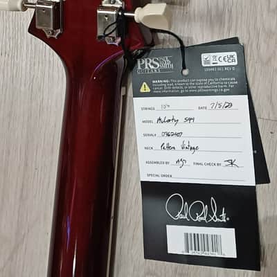 PRS MCCarty 594 DKCB - Dark Cherry Burst image 5