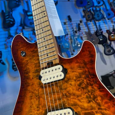 EVH Wolfgang Special QM Electric Guitar - Tiger Eye Glow Auth Deal Free Shipping! 193 image 4