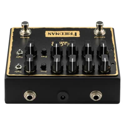 Friedman Amplification BE-OD Deluxe Dual Overdrive Guitar Effects Pedal image 2