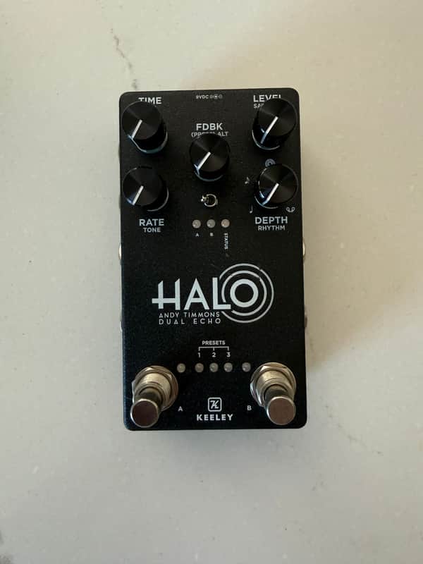 Keeley Halo Andy Timmons Signature Dual Echo 2022 - Present - Black image 1