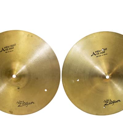 Zildjian A Series 14" New Beat Hi-Hat Cymbals (Pair) image 1