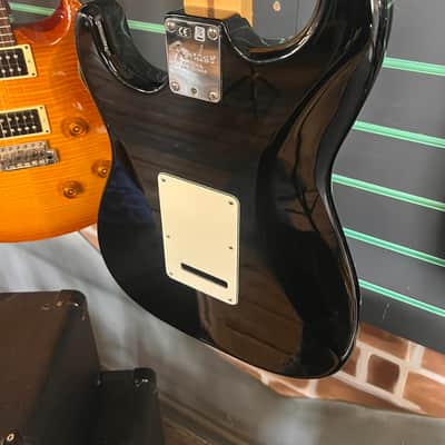 Fender American Standard Stratocaster Shawbucker HSS Black 2016 Modified image 13