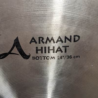 Zildjian 14" A Series Armand Hi-Hat Cymbals (Pair) 2007 - 2013 - Traditional image 5
