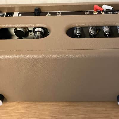 Milkman Reverb Unit with Harmonic Tremolo Tolex Chocolate image 8