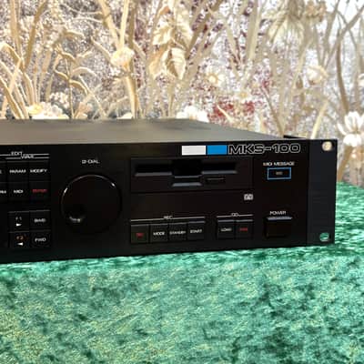 Roland MKS-100 Digital Sampler 1986 - 1989 - Black image 2