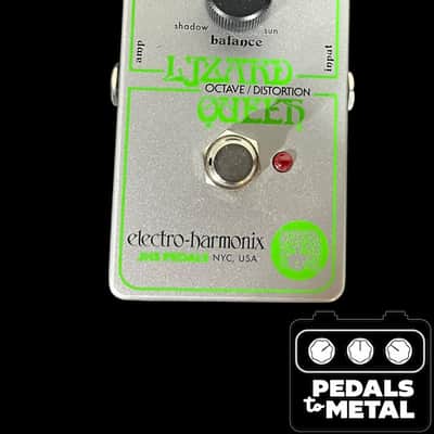 Electro-Harmonix / JHS Nano Lizard Queen Octave Fuzz 2023 - Present - Silver / Green X16110 image 1