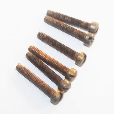 Vintage Gibson Les Paul Custom Humbucker Pole Pieces Set of 6 SG ES image 5