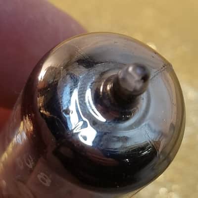 Amperex 6DJ8 tNOS AT1000 TESTED Balanced! PI Vacuum Tube Heerlen Small Halo Getter rare Treble Clef Bugle Boy T4TCbb ECC88 dual triode 1960-1966 image 8