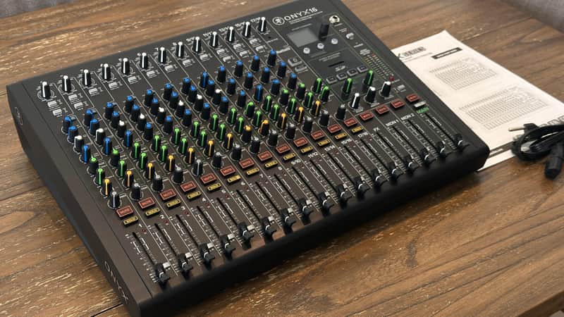 Mackie Onyx16 16-Channel Analog Mixer with Multitrack USB 2021 - Present - Dark Gray image 1