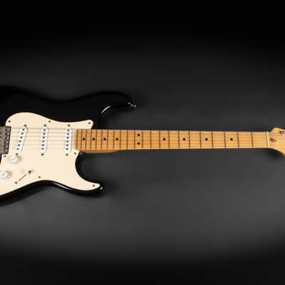 2004 Fender Custom Shop Eric Clapton Signature Stratocaster MN - Black | USA "Blackie" Noiseless Pickups Midboost | CoA OHSC image 3