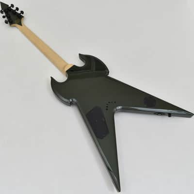 Wylde Audio Metallic Green Warhammer NT Norse Dragon Bullseye Guitar B-Stock image 5