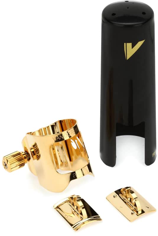 COPRIBOCCHINO E LEGATURA PER SAX TENORE VANDOREN LC080P Optimum Golden image 1