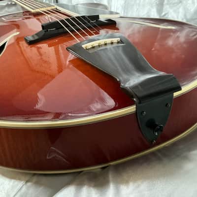 1975 D'Aquisto New Yorker MINT Sunburst Hollowbody Guitar With Original Hard Shell Case image 22