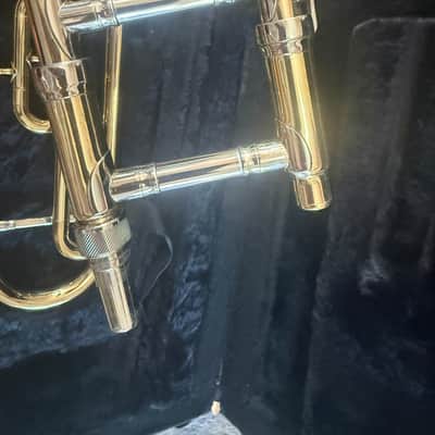 King 605 Trigger trombone. Made in USA image 10
