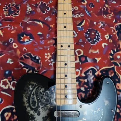 *NEW IN BOX* 2025 Fender Japan Limited Edition Telecaster Black Paisley - MIJ JD25 - low tariffs image 9
