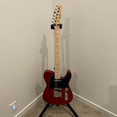 Fender American Ultra II Telecaster with Upgraded James Burton Neck - Sinister Red image 8