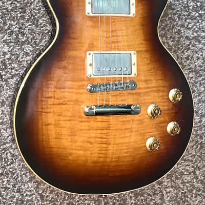 2008 Gibson Les Paul standard plus electric guitar made in the usa ohsc 7.2 pounds Seymour Duncan pickups image 3