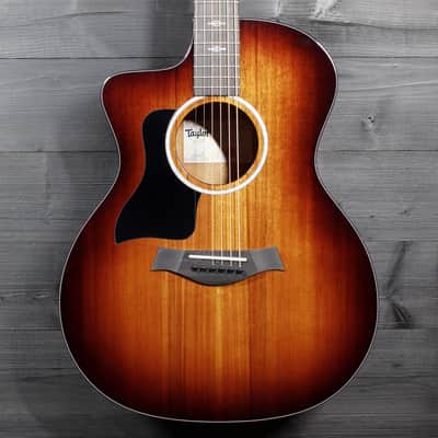 Taylor 224ce-K DLX LEFT-HANDED Koa Deluxe Acoustic-Electric Guitar image 1