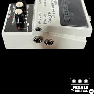 Boss NS-2 Noise Suppressor (Silver Label) 1989 - Present - White X14154 image 3