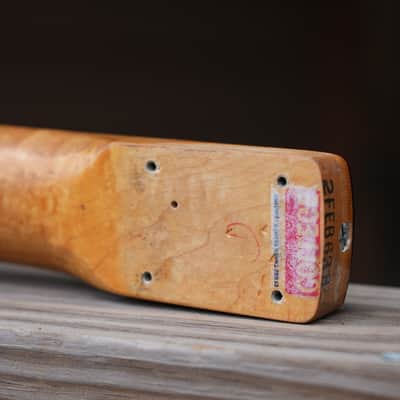 Insane 1963 Stratocaster Fender Neck Figured Maple Birdseye, Flame, Quilted image 12