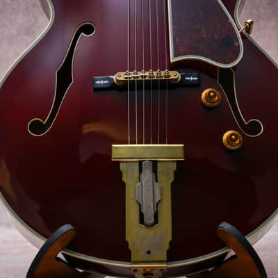 GIBSON USA Custom Shop L-5 Wes Montgomery Archtop "Wine Red + Ebony" (1991) image 5