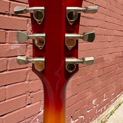 Burny Custom RSC-80 Les Paul Supreme 1980s - Flame Maple Sunburst image 10